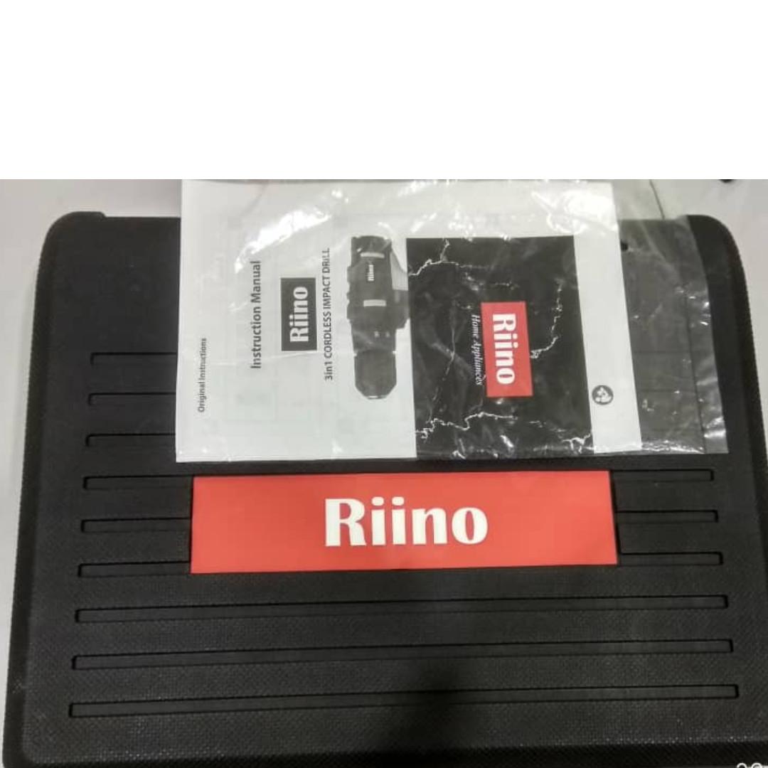 BRAND NEW Riino 3in1 Cordless Impact Drill with Tools set Hobbies