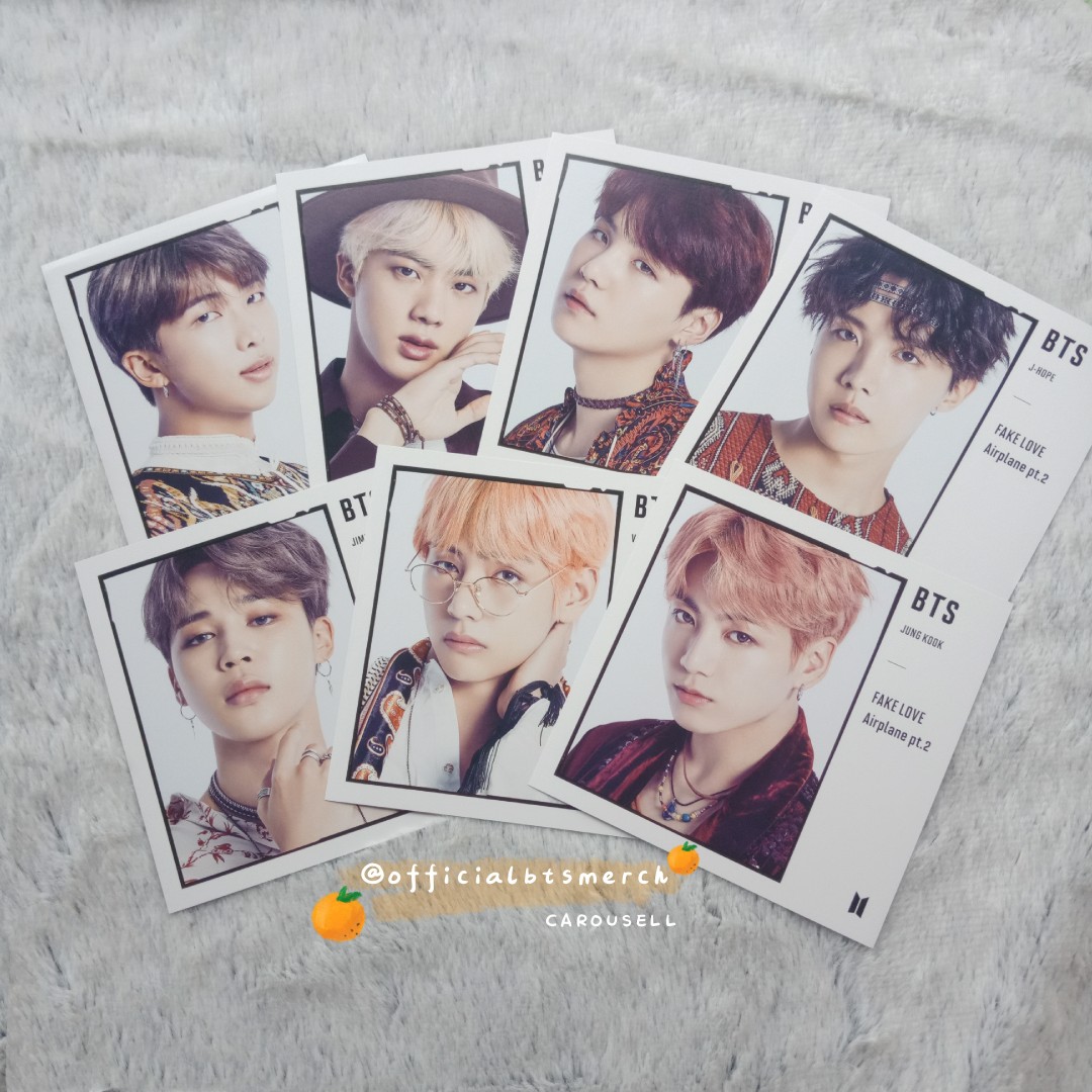 BTS「FAKE LOVE / Airplane pt.2」 CD Covers [JPN], KWave on
