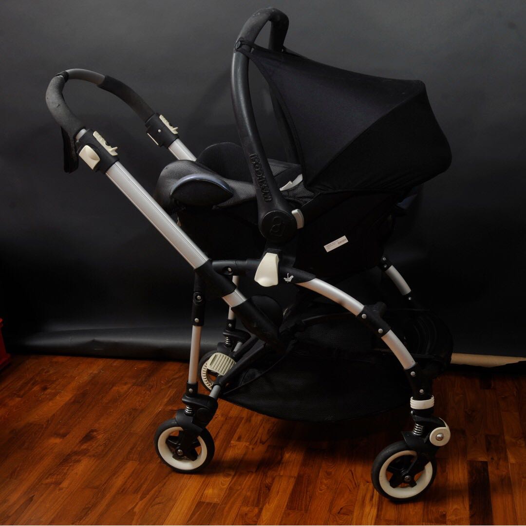 Bugaboo Bee Stroller Frame Maxi Cosi Infant Cat Adaptors And Bugaboo Bee Stroller Frame Maxi Cosi Infant Cat Adaptors And Rain Cover Babies Kids Strollers Bags Carriers On Carou