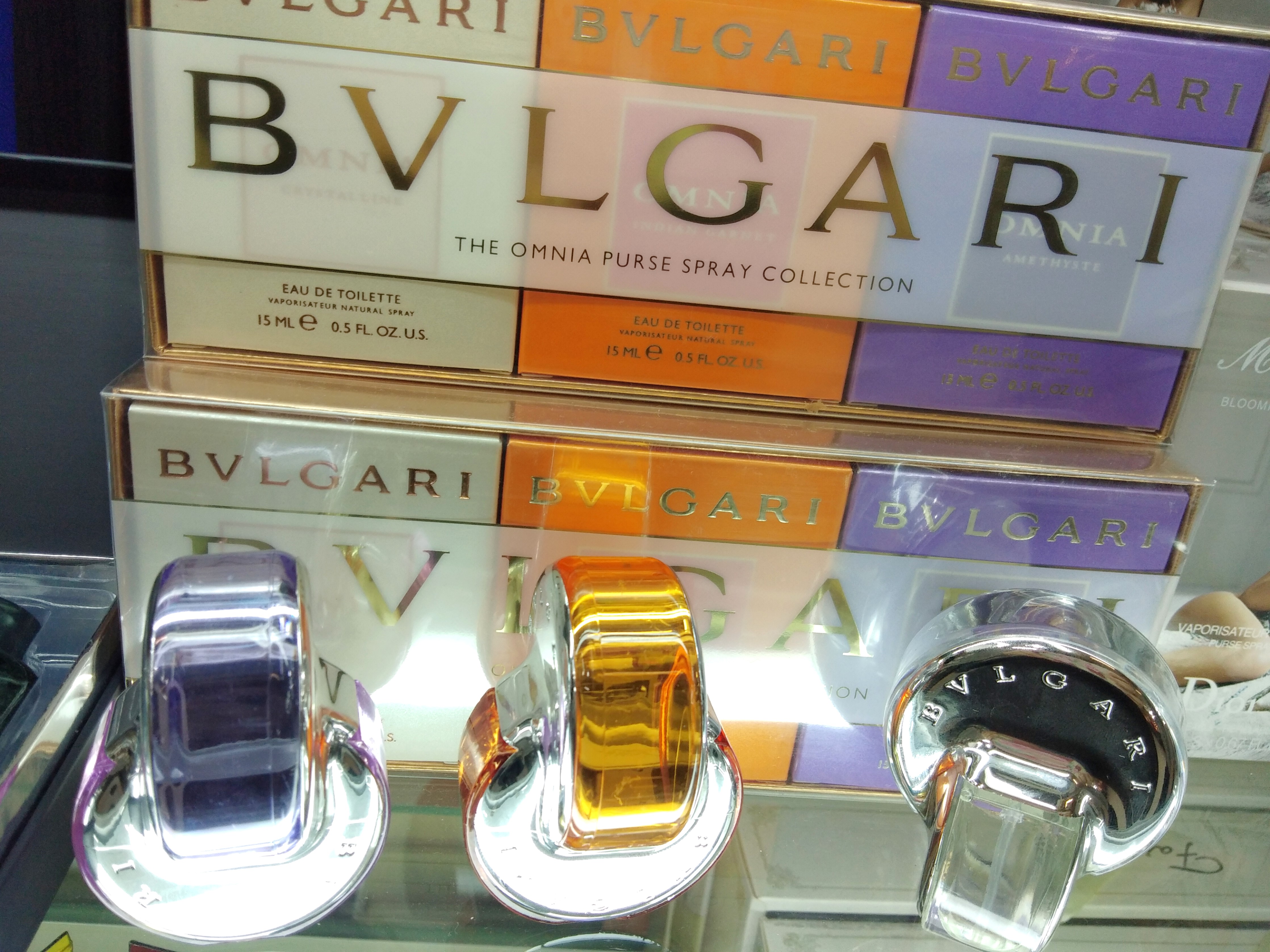 bvlgari purse spray collection