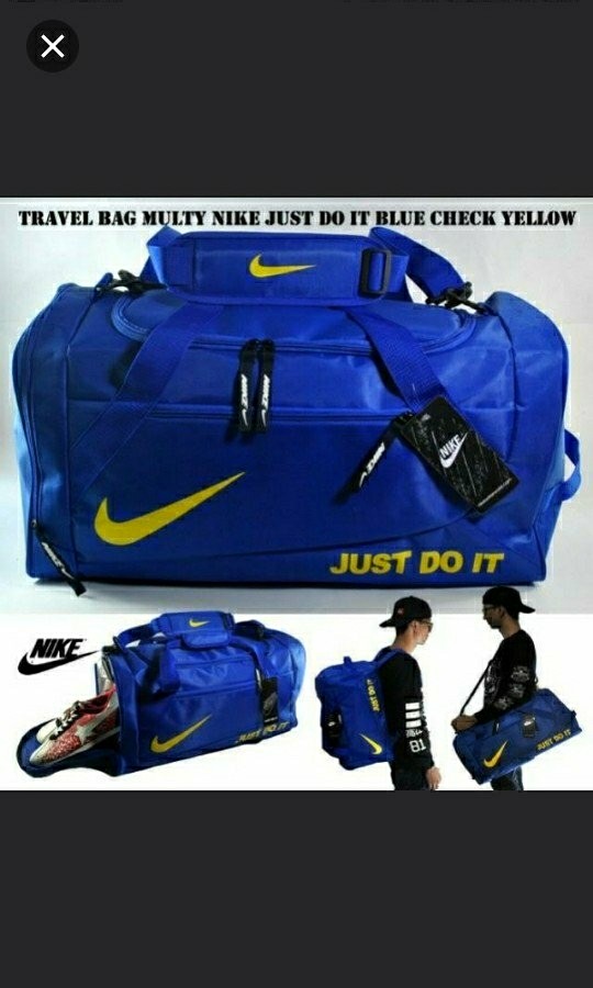 nike just do it duffel bag