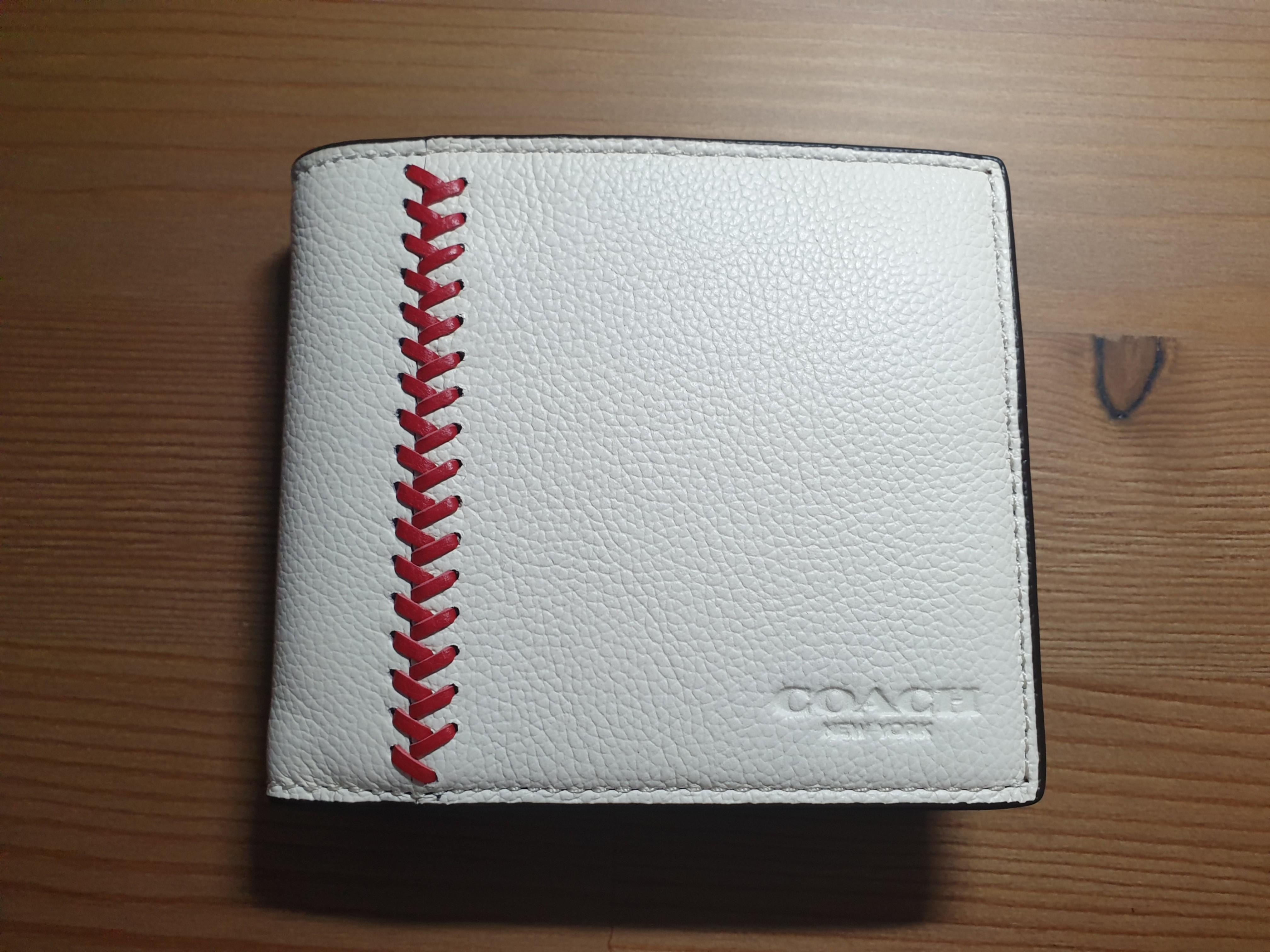 Coach wallet men white clearance