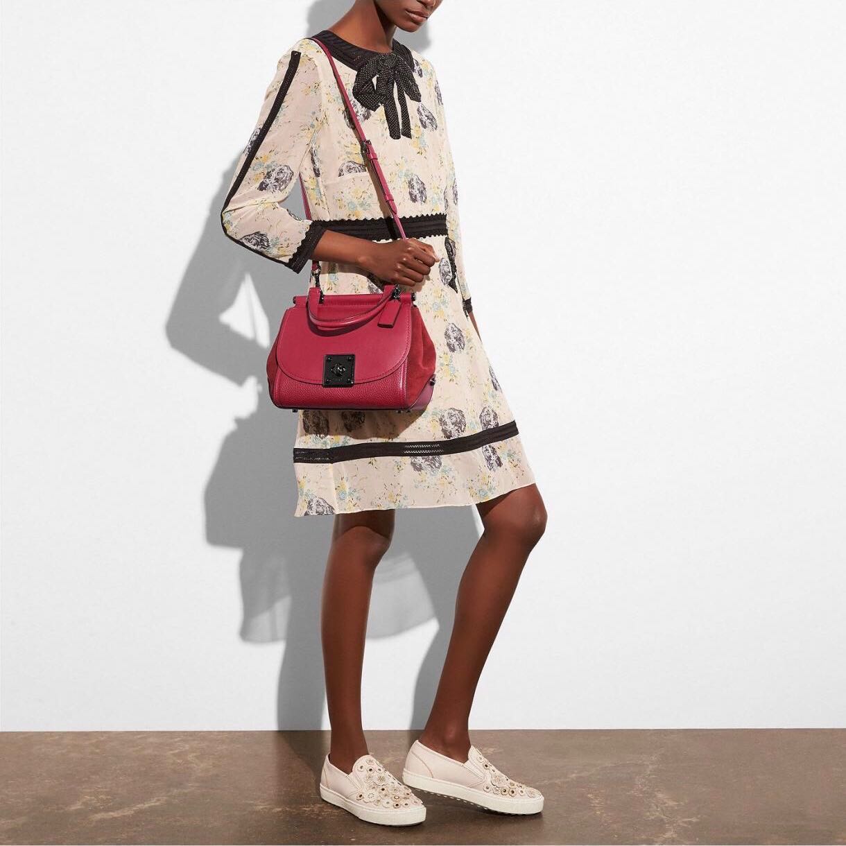 Coach drifter hotsell top handle