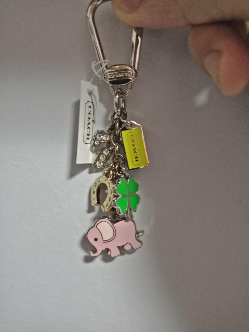 Coach F61915 Lucky Charm Mix Keychain Women s Fashion Watches Accessories Other Accessories on Carousell
