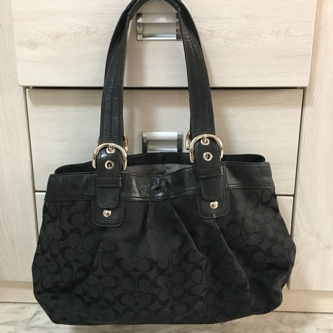 coach monogram bag
