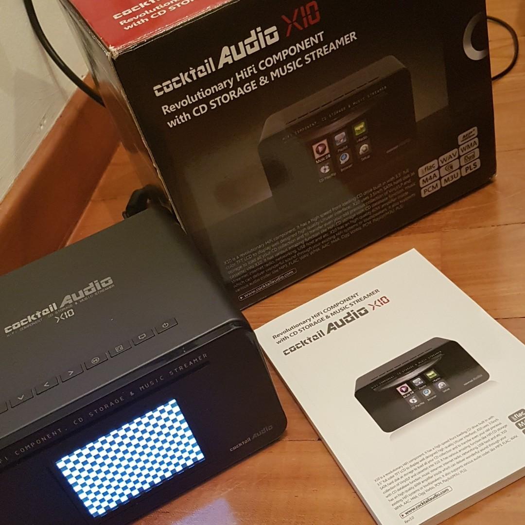 CNY Special! Cocktail Audio X10 CD ripper, streamer, Audio, Other Audio Equipment on Carousell