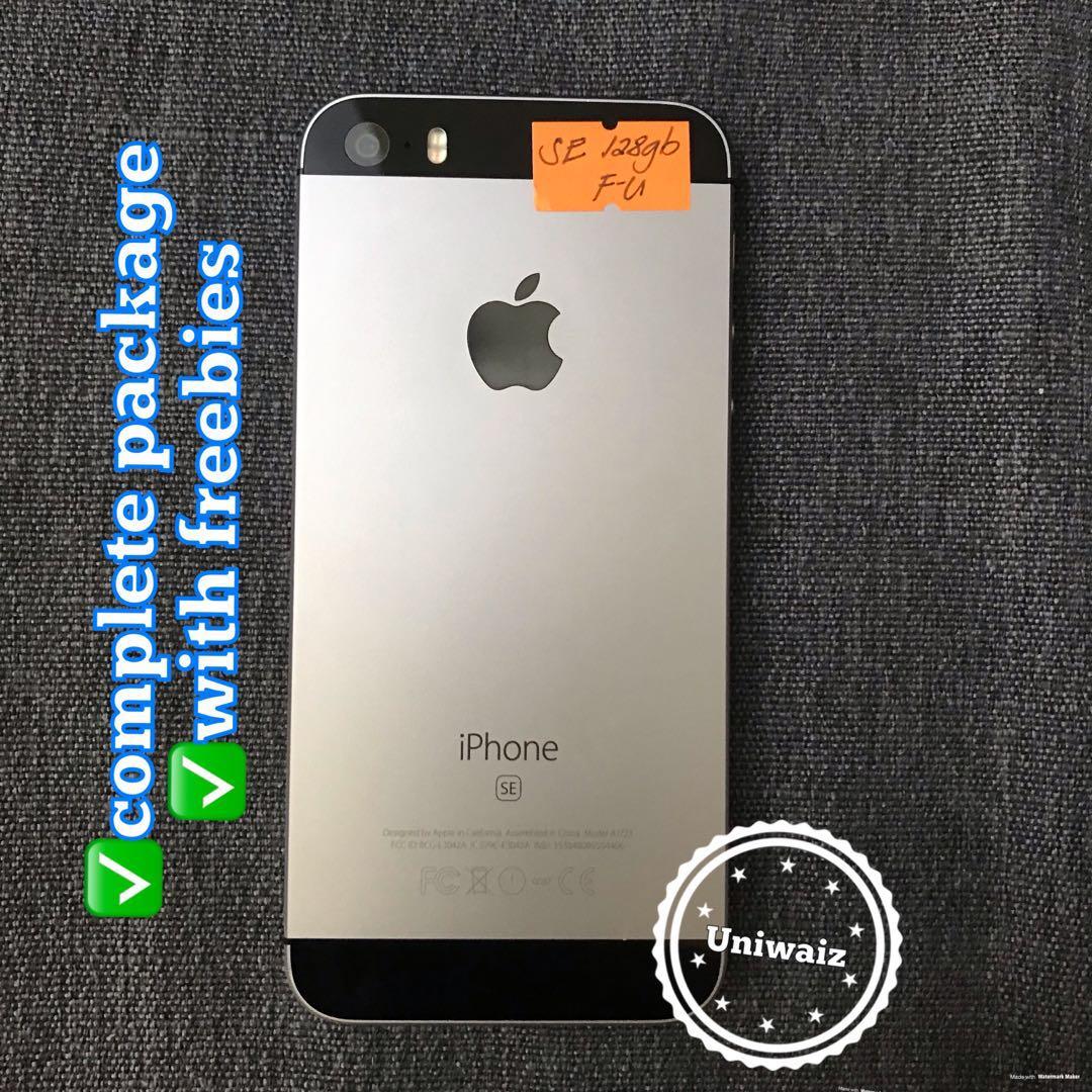 COD iphone SE 128gb factory unlocked (Category: Others) located in Mandaluyong City. Submitted by uniwyse (Listing ID 212734401, Image 1). Description: ✅Complete OEM Package (Box, Headset,Charger) ✅100% Original iPhone, Money Back Guarantee if proven fake 💰 ✅any sim capable ✅smooth, tested, quality second hand units ✅ 1 week replacement for factory damaged (No warranty for physical damage or drop) ✅ no warranty on ios update for semi FU units Un