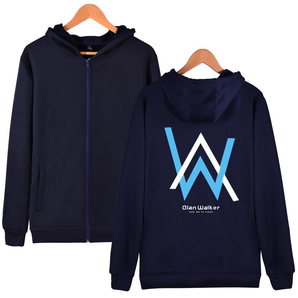 DJ alan walker cover hoodie zipper jacket faded zip Men s Fashion Coats Jackets and Outerwear on Carousell