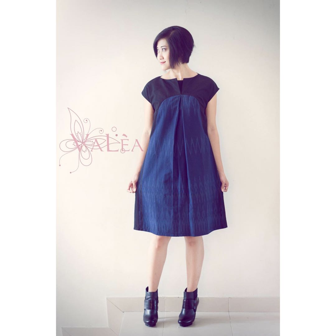 Dress Tenun Etnik Ulos Sibolang By Valea Kreasi Vanda Womens