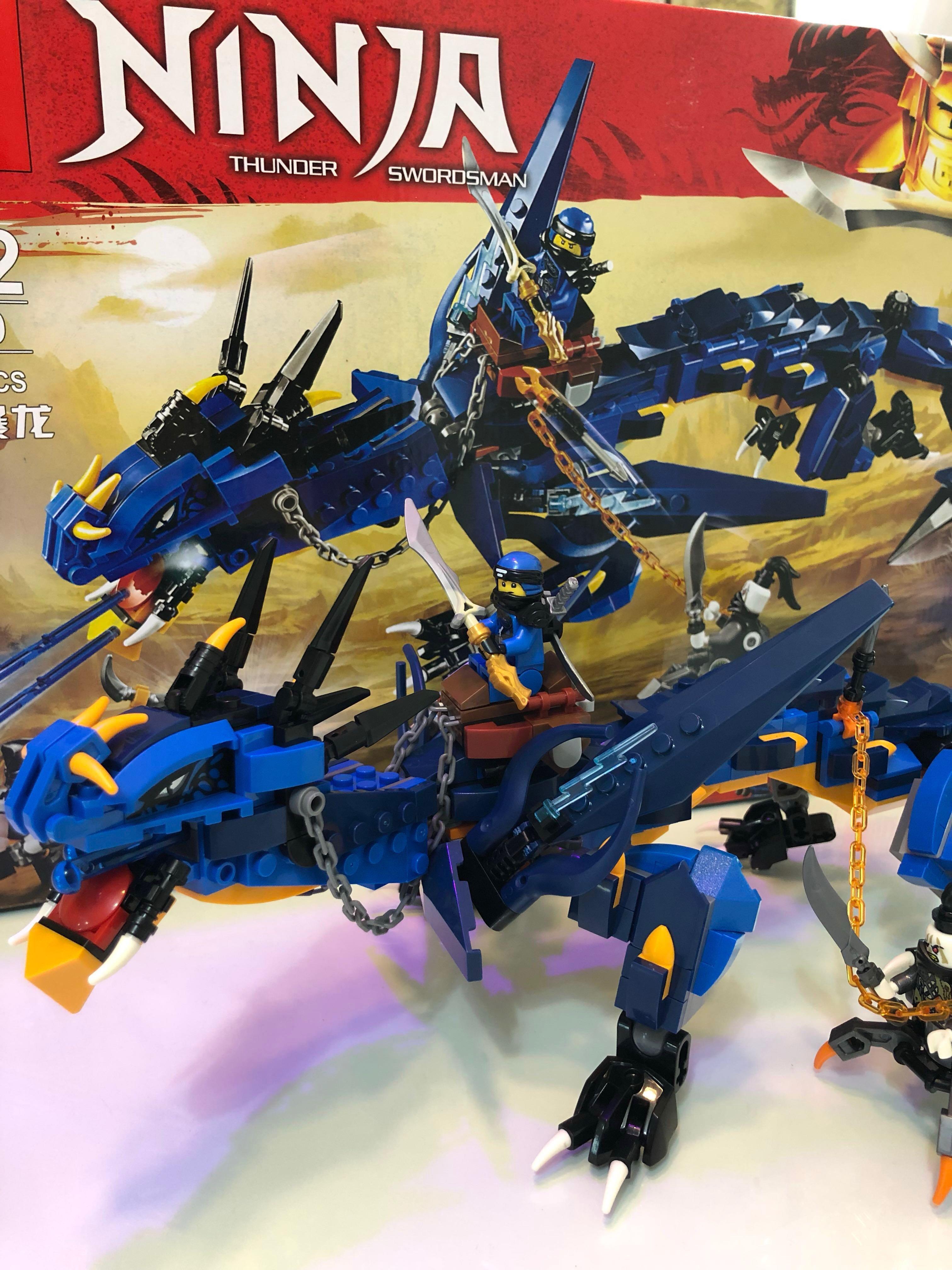 Flash Sales LEGO Compatible Set Ninjago Dragon set Blue