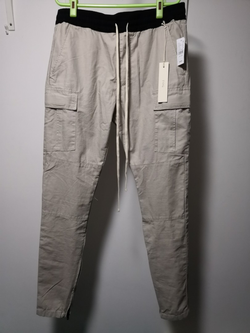 Fear of god essentials drawstring cargo pants top