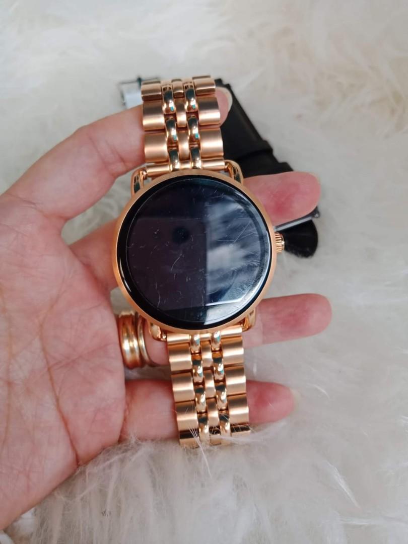 Jam tangan fossil q wander sales
