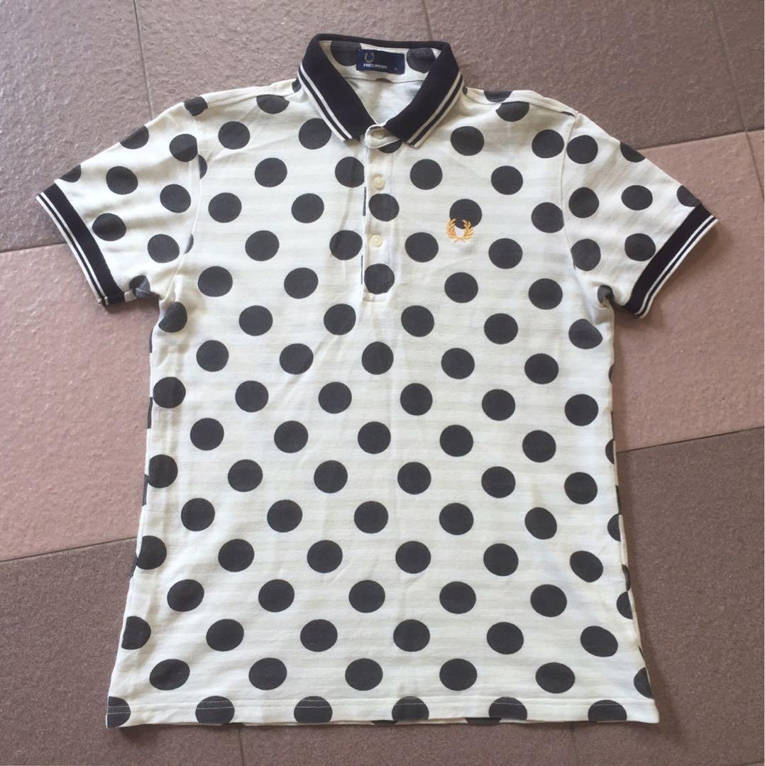 Fred perry polka dot store polo