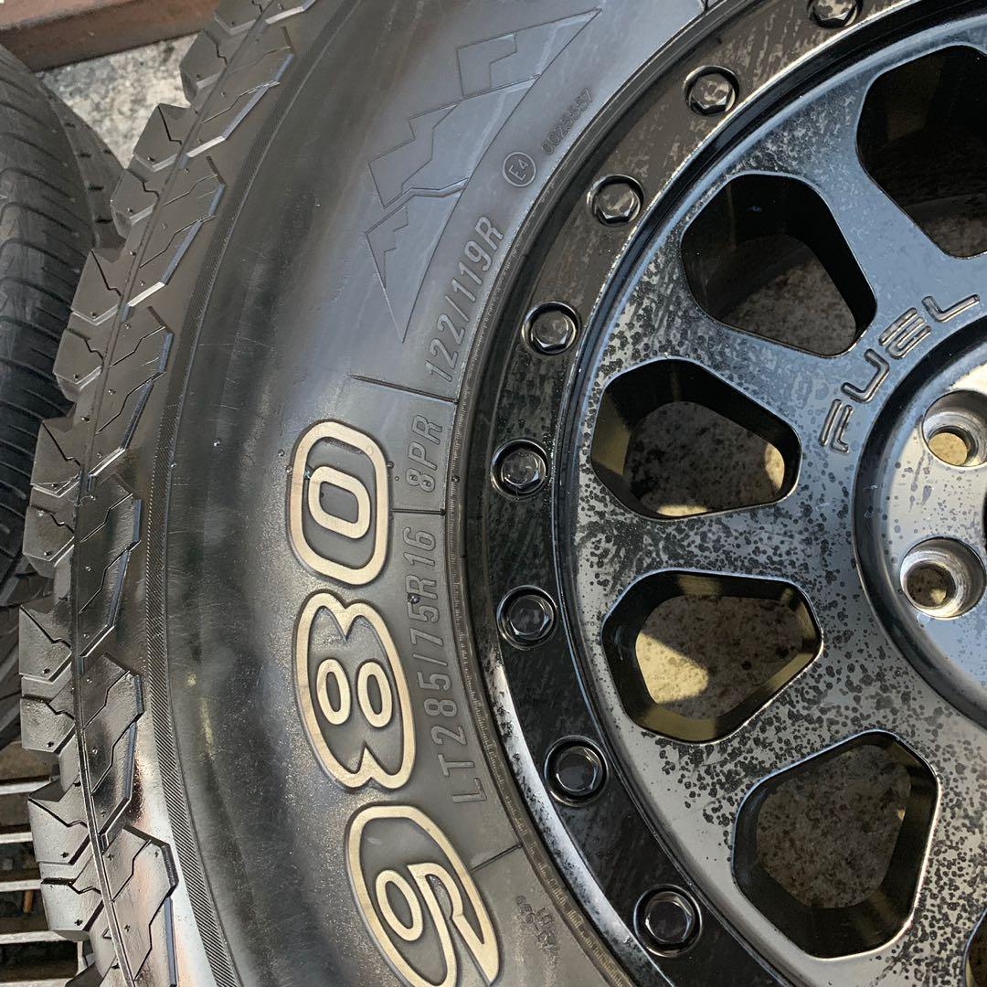 Fuel sports rims truck Nissan Navara np300, Car Accessories, Tyres