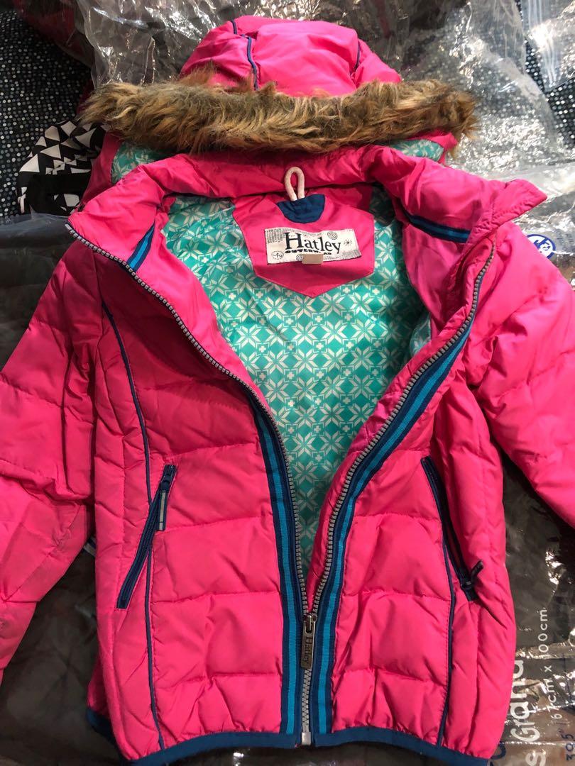 Girls pink winter jacket on sale