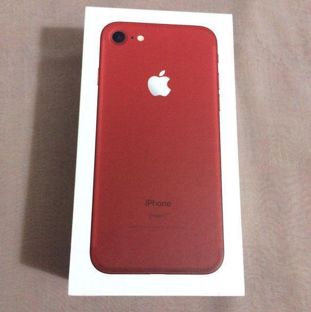 Iphone 7 128 Gb Red Mobile Phones Tablets Iphone Iphone 7 Series On Carousell