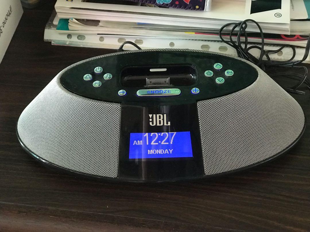 jbl radio alarm clock