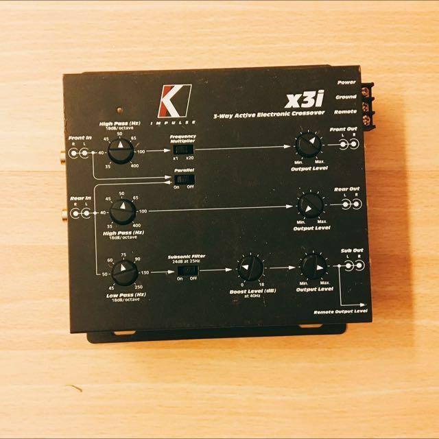 KICKER SUBWOOFER / ALPINE AMP / PERFORMA GOLD COATED FUSE BOX / KICKER