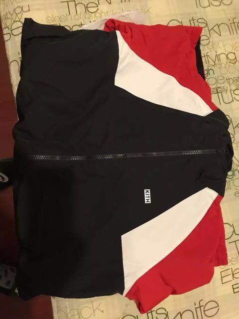 Kith x nike sherpa sideline coat top