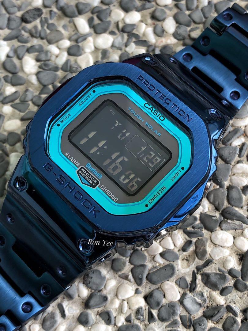 g shock dw blue