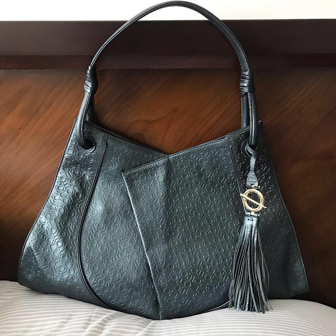 real leather shoulder bag