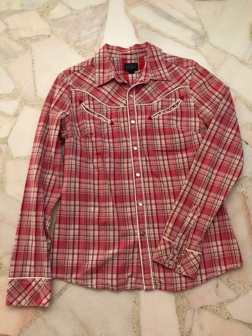levi's long sleeve shirt womens