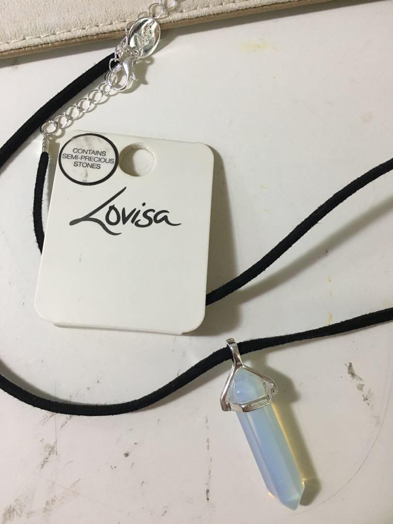 Lovisa crystal necklace hot sale