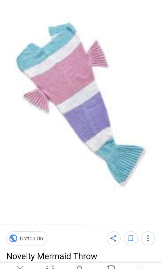 Typo online mermaid blanket