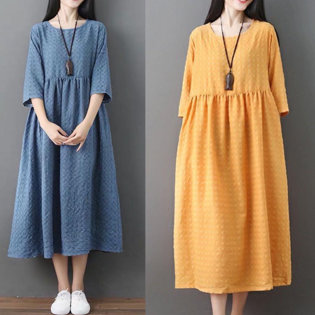 linen dress xl