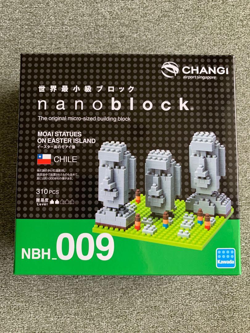 Moai Statues of Easter Island Nanoblock Miniature Building Blocks New NBH009