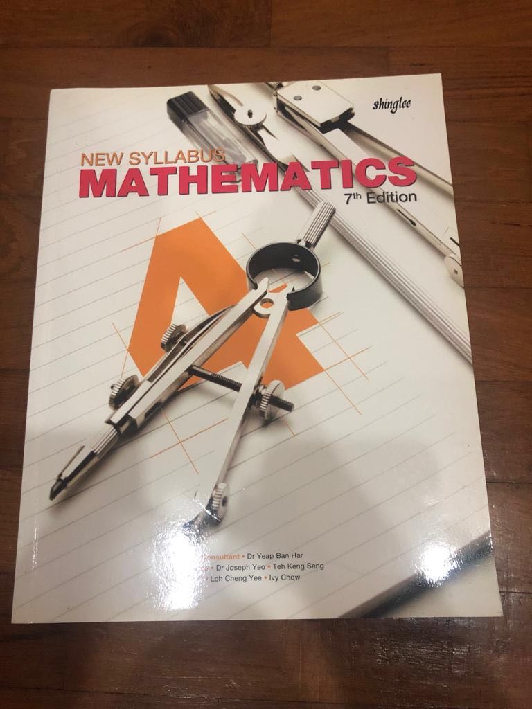 New Syllabus Mathematics 7th Edition Secondary 4 Books Stationery New Syllabus Mathematics 7th Edition Secondary 4 Books Stationery