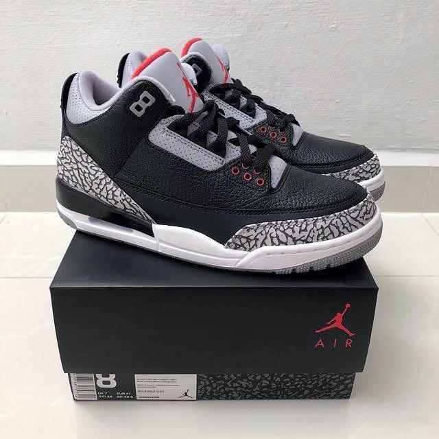 nike black cement