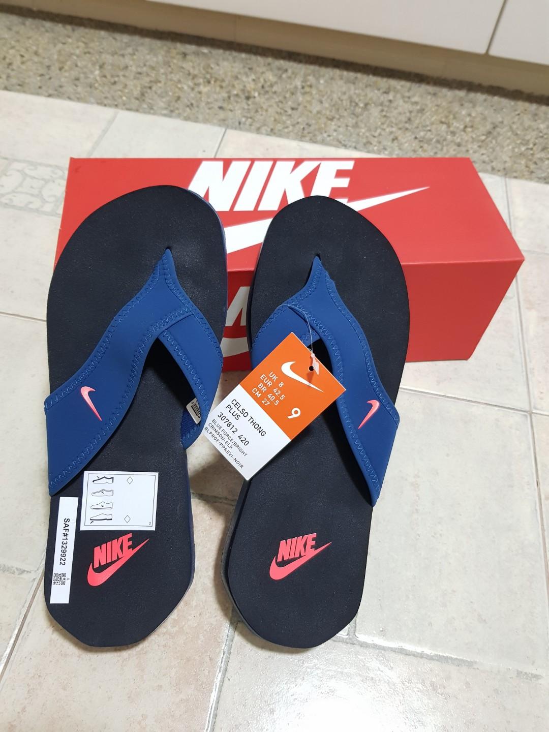 NIKE CELSO THONG PLUS, Men's Fashion, Footwear, Dress Shoes on Carousell