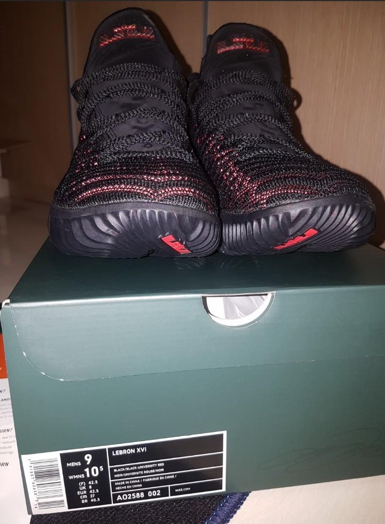 lebron 16 noir