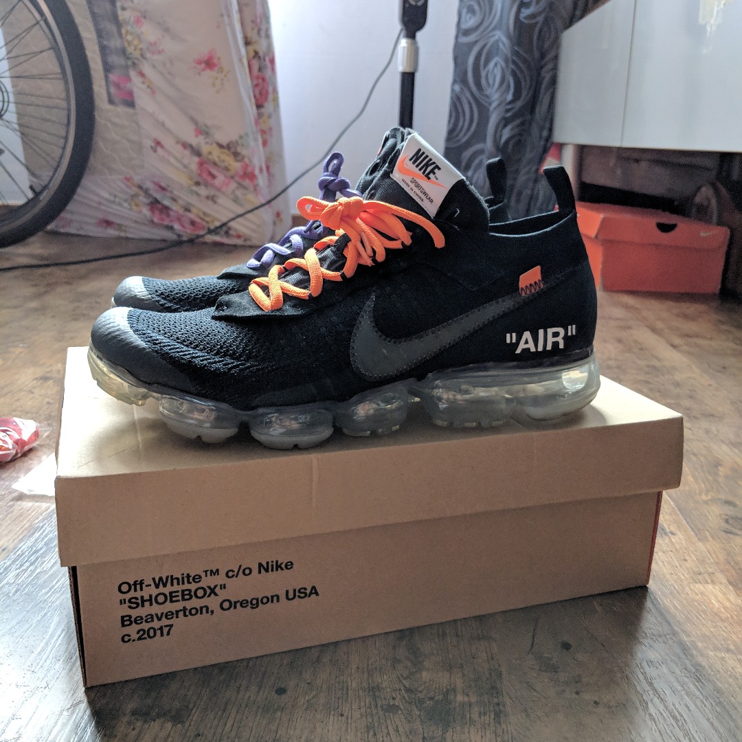 off white vapormax black 2018