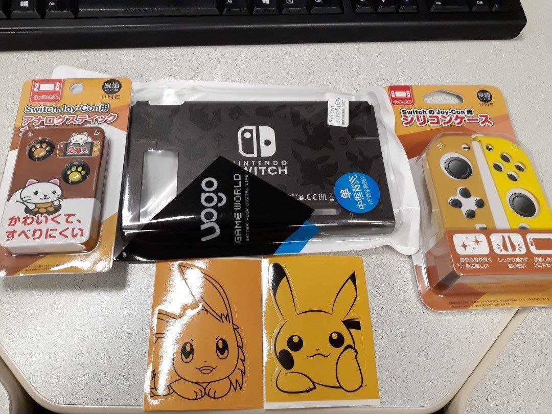 Nintendo Switch Casing Pikachu Eevee Limited Edition, Toys & Games ...