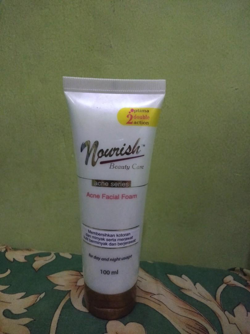 nourish acne facial foam