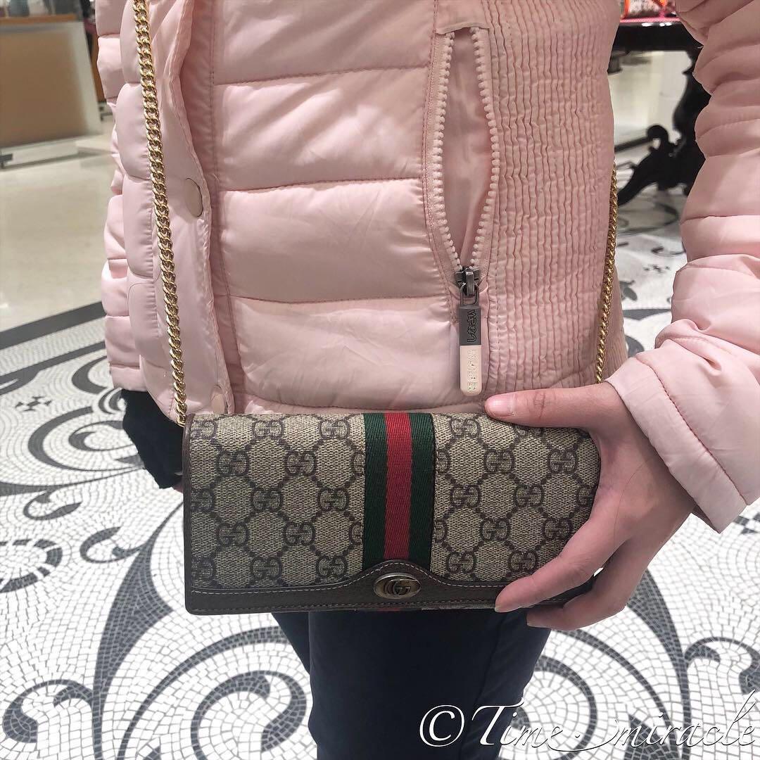 gucci ophidia chain wallet