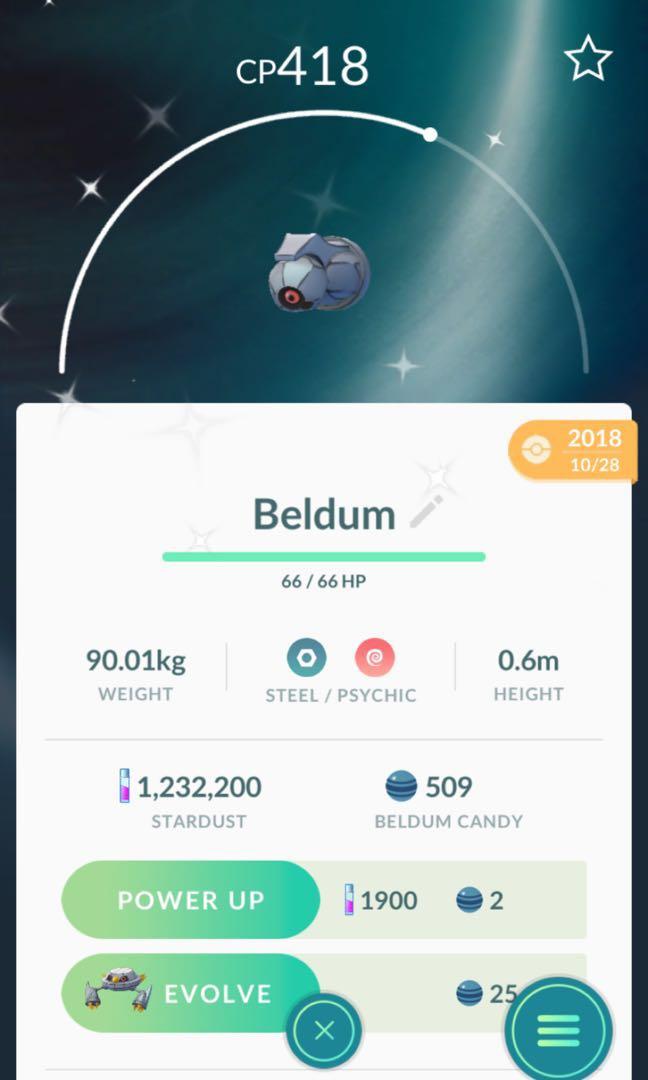 Pokemon Go Shiny Beldum Toys Games Others On Carousell