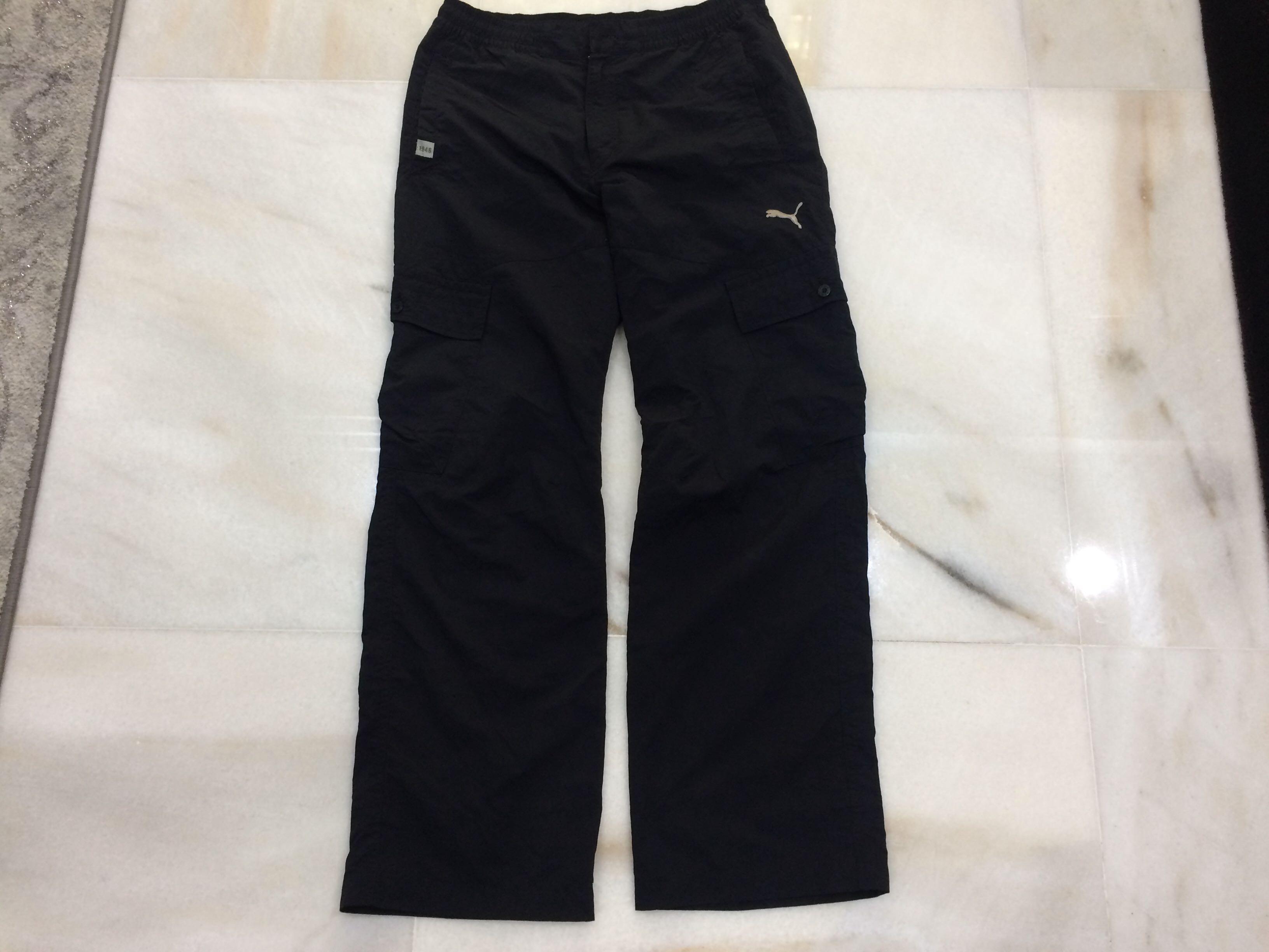 puma nylon track pants