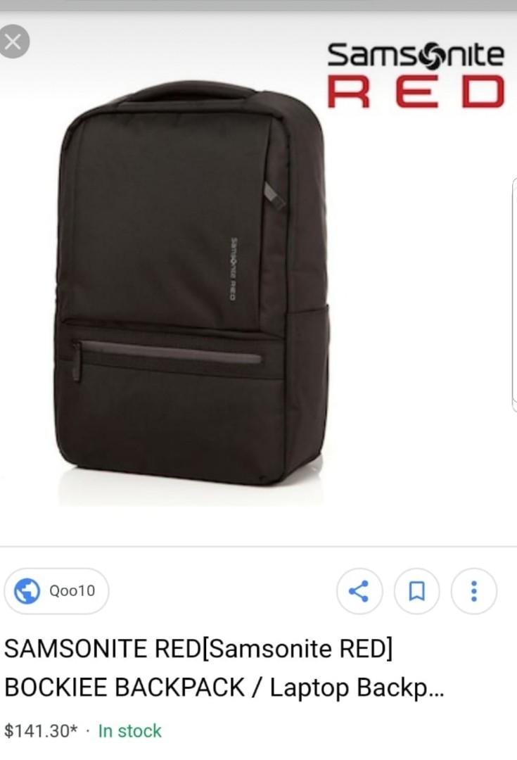 samsonite red bockiee