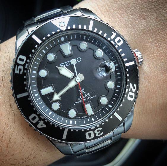 Seiko Prospex Solar Diver SNE437P1 Men s Fashion Watches