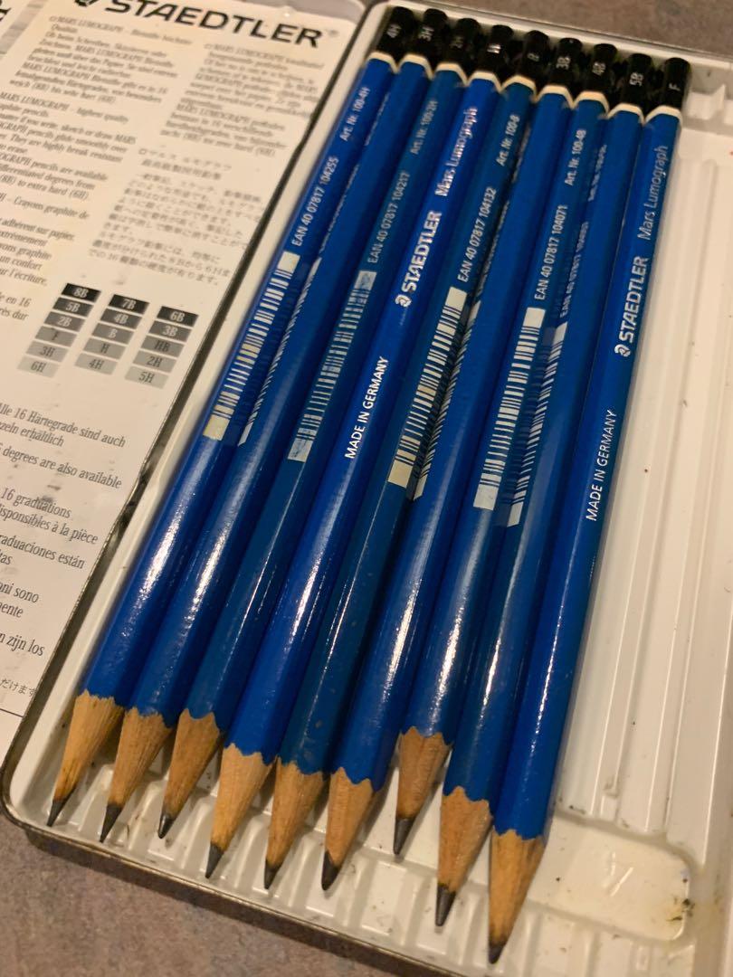 Staedtler Mars Lumograph Graphite Pencils Design Craft Craft