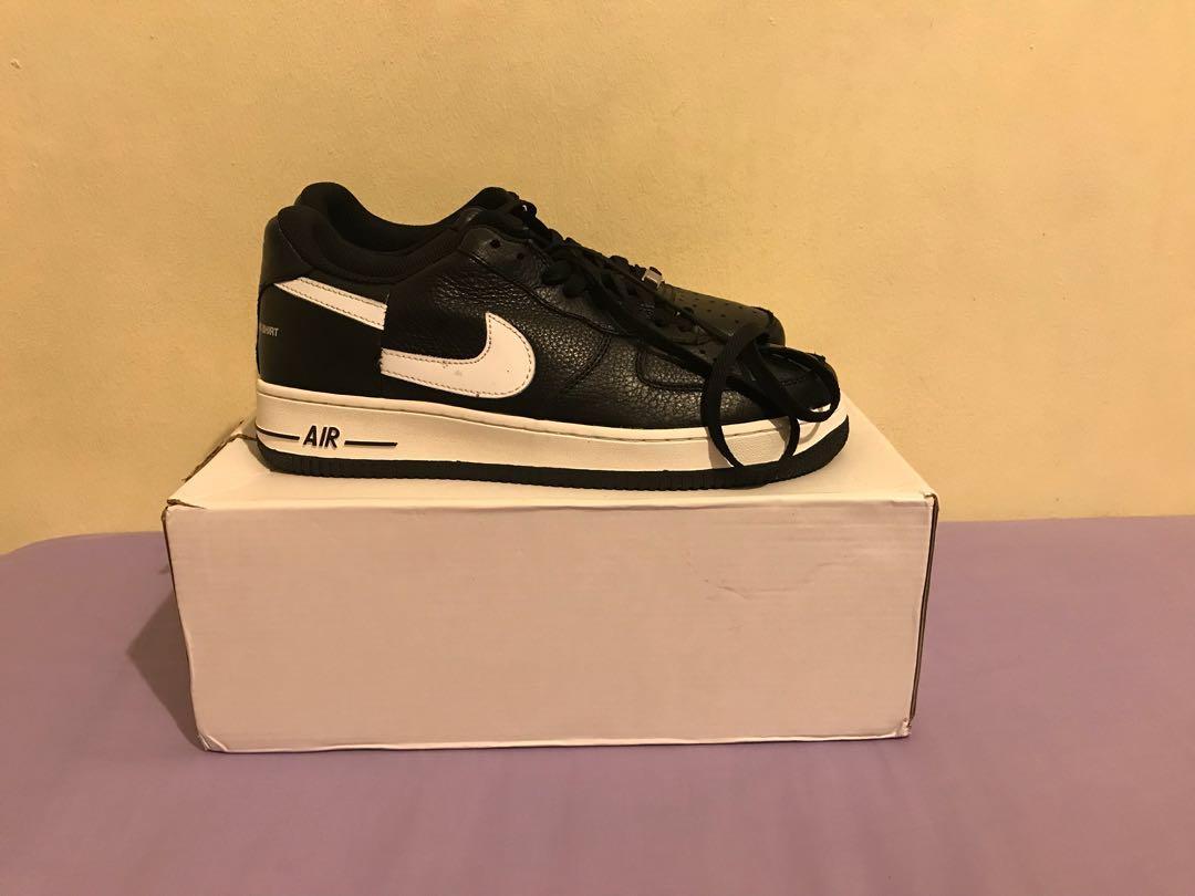 supreme cdg af1 black