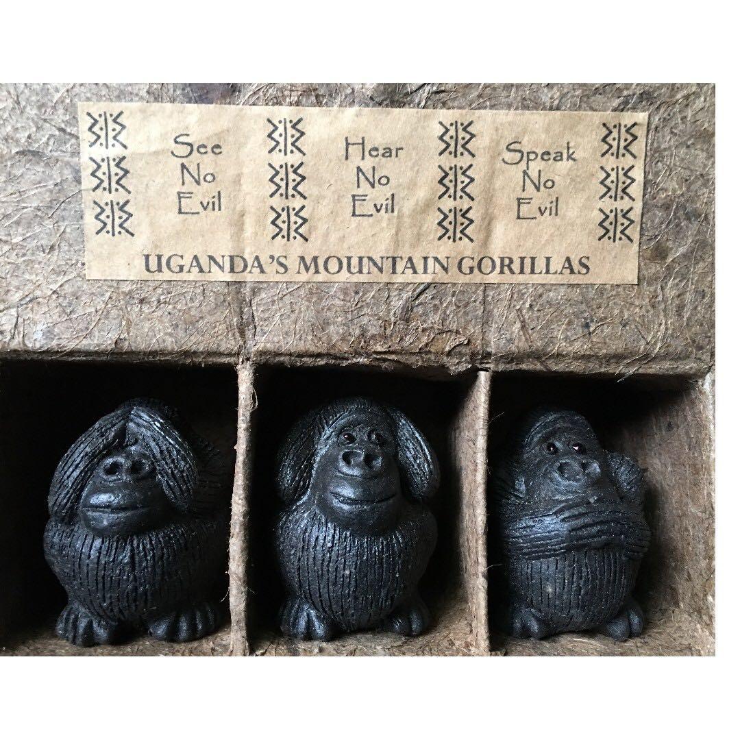 Uganda's Mountain Gorillas Banana Boat Beautiful Crafts African Style
