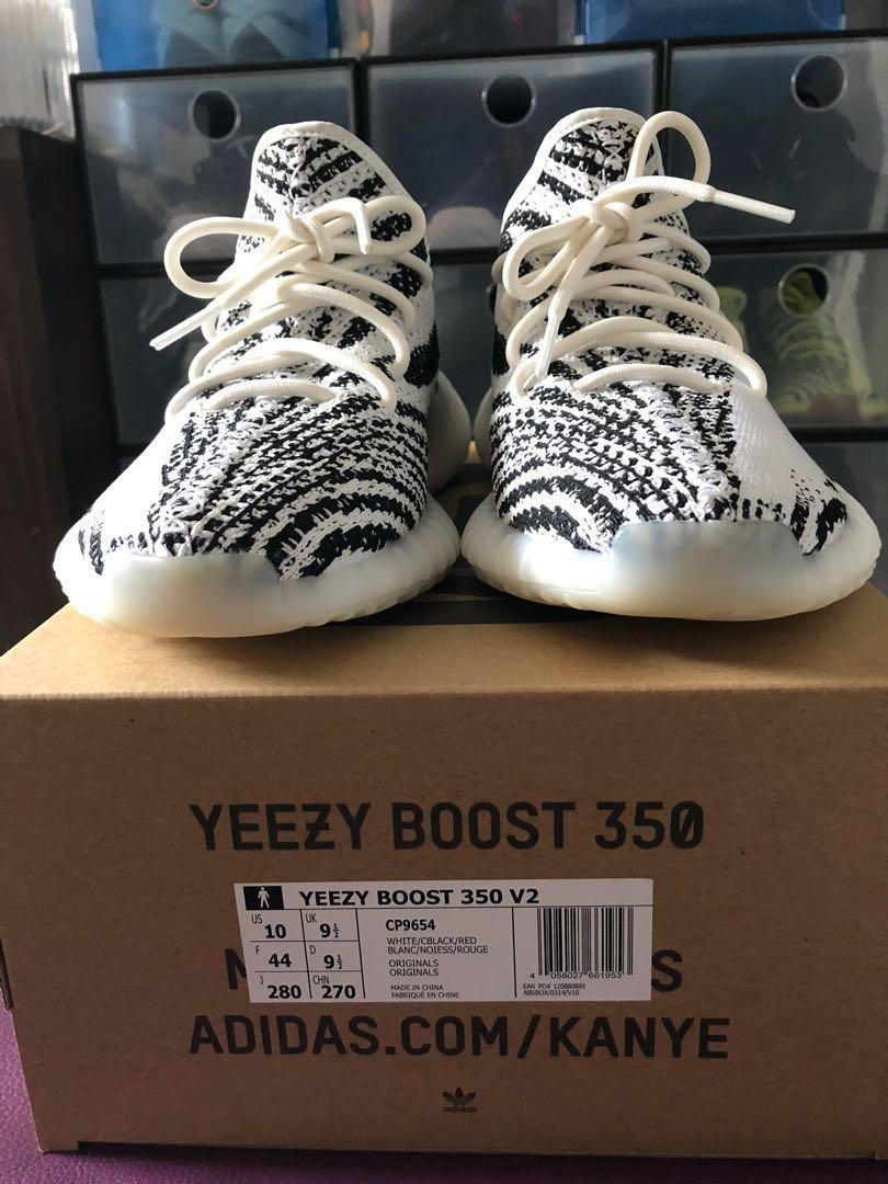 adidas YEEZY BOOST 350 V2 Zebra sneakerb0b