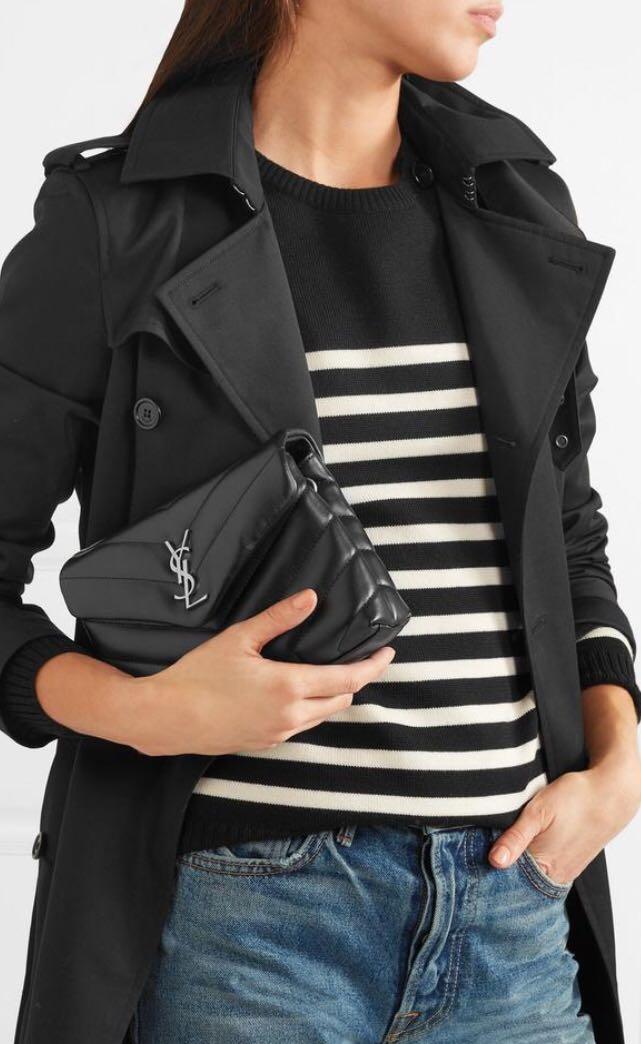 Ysl toy loulou bag black hotsell
