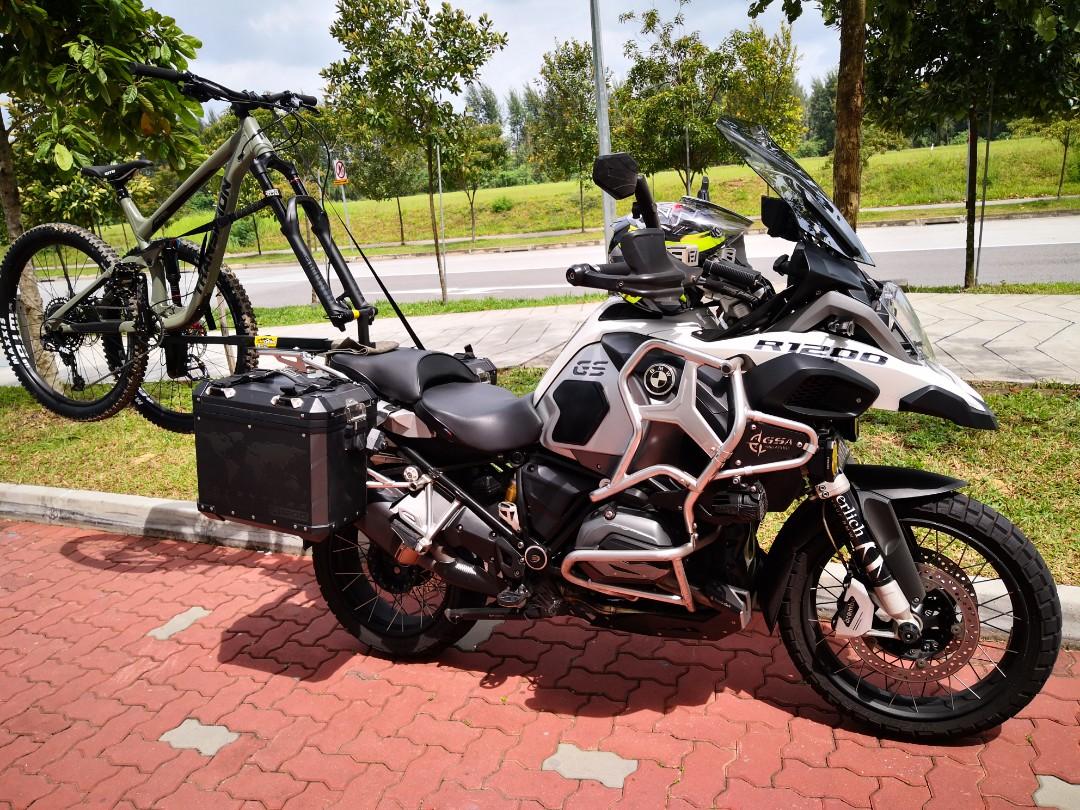 2x2 cycles motorcycle bicycle rack
