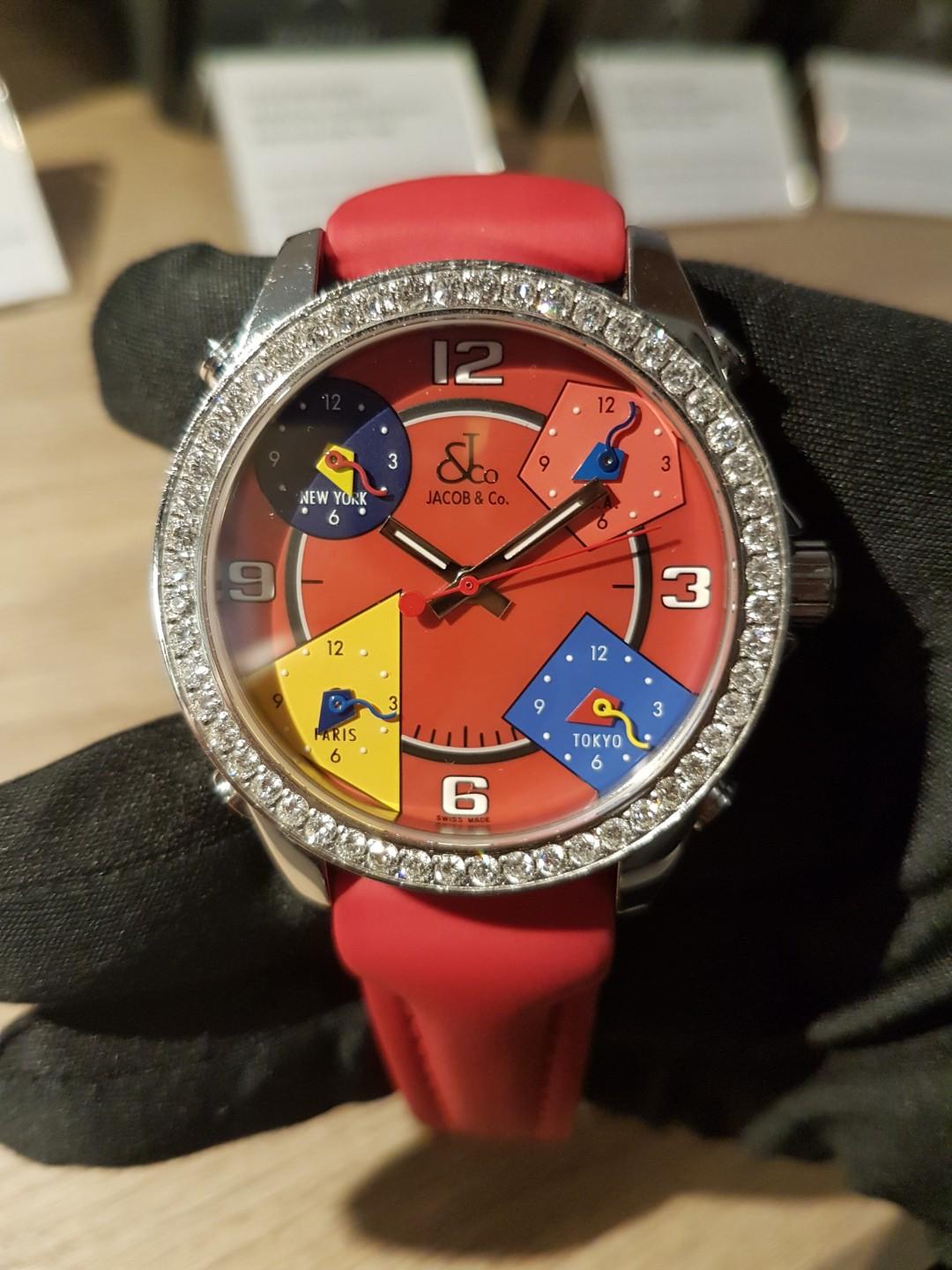 five time zone watch