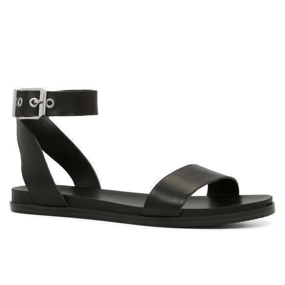 Aldo ankle deals strap flats